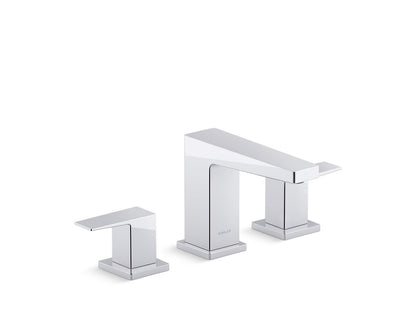 KOHLER K-24857-4-BN Honesty Widespread bathroom sink faucet, 0.5 gpm - Vibrant Brushed Nickel