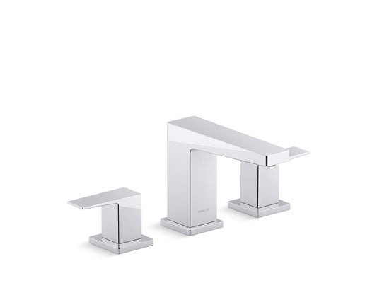 KOHLER K-36786-4-CP Honesty Widespread bathroom sink faucet, 1.2 gpm - Polished Chrome
