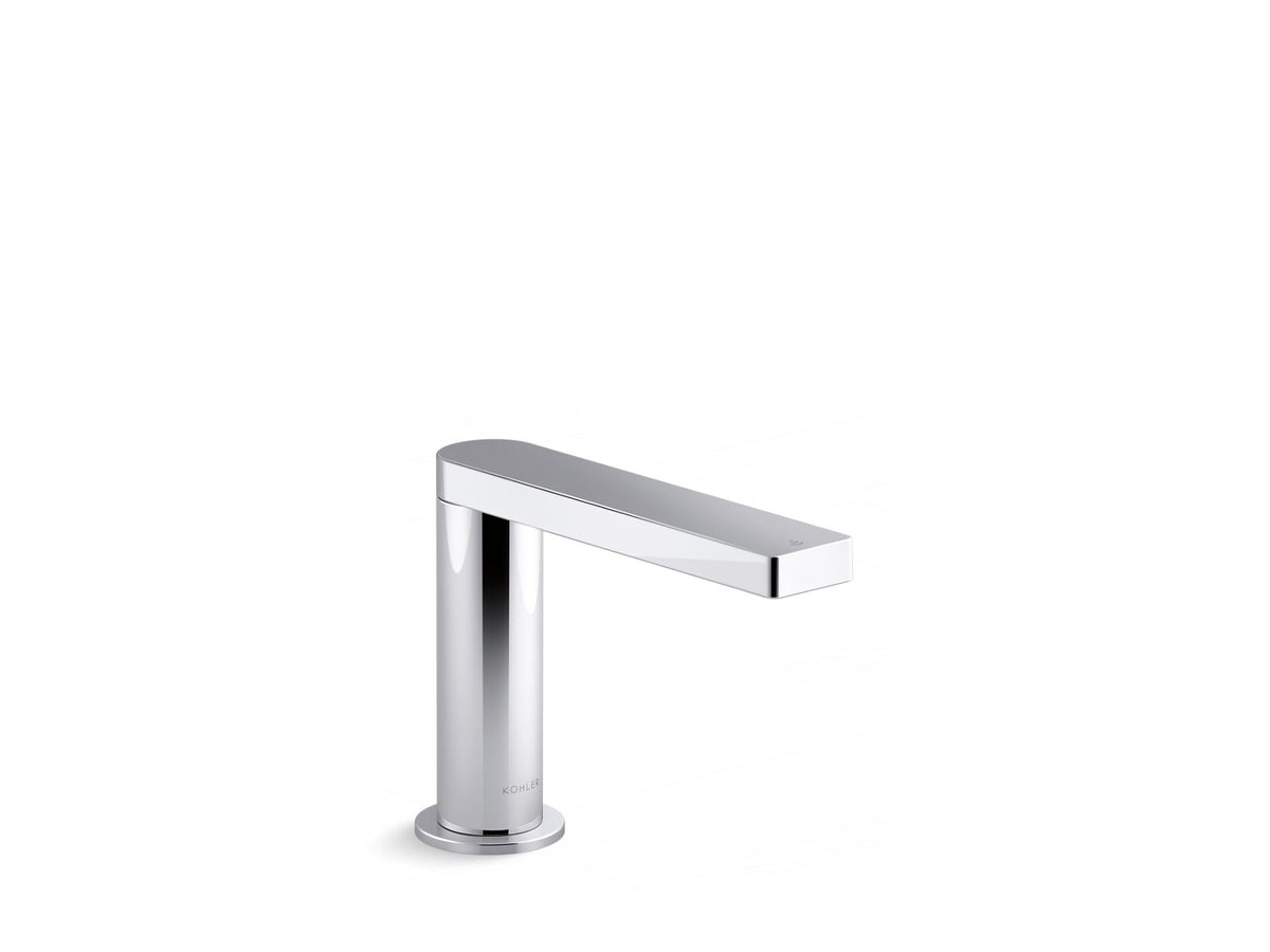 KOHLER K-103C37-SANA-CP Composed Touchless Single-Hole Lavatory Faucet With Kinesis Sensor Technology And Temperature Mixture, Ac-Powered, 0.5 Gpm - Polished Chrome
