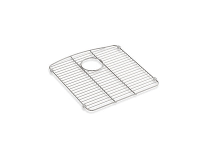 KOHLER K-80047-ST Kennon Large stainless steel sink rack, 16-1/2" x 15-3/16" - Stainless Steel