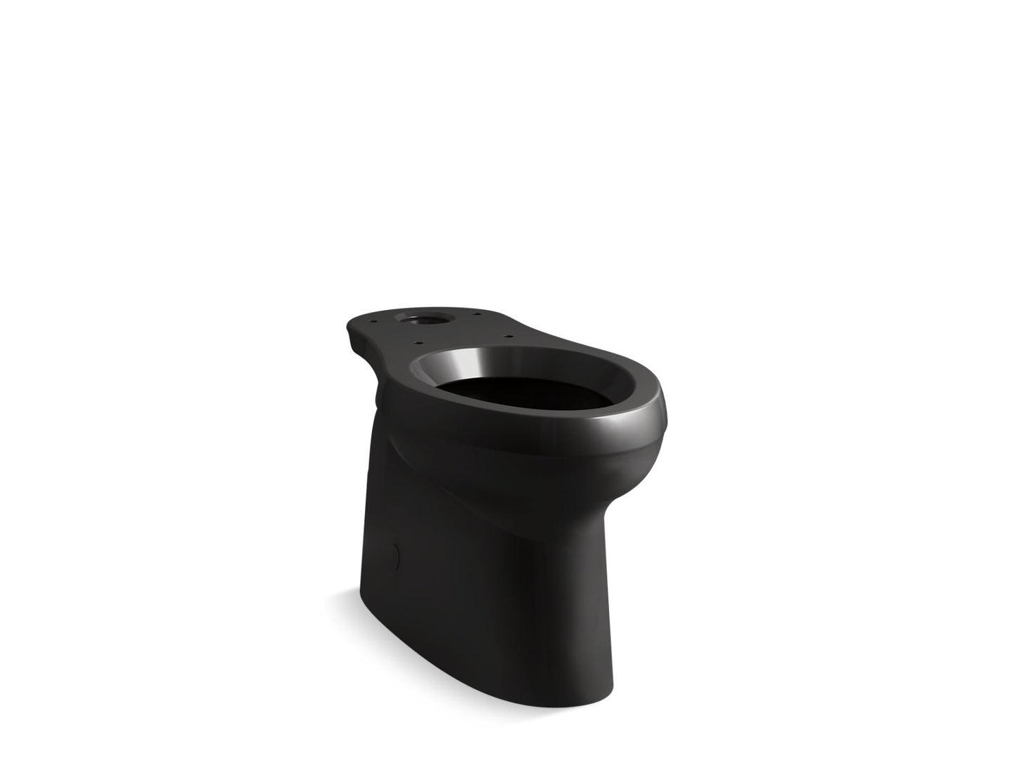 KOHLER K-5309-7 Cimarron Elongated Toilet Bowl With Skirted Trapway In Black Black