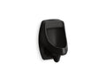 KOHLER K-5452-ER-7 Dexter Washout Half-Stall 0.125 Gpf Urinal, Rear Spud - Black Black