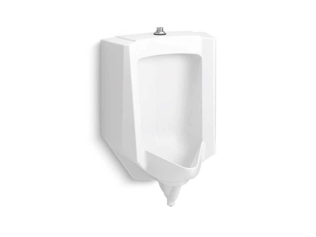 KOHLER K-25048-ET-0 Stanwell Blow-Out Half-Stall 0.5–1.0 Gpf Urinal, Top Spud - White