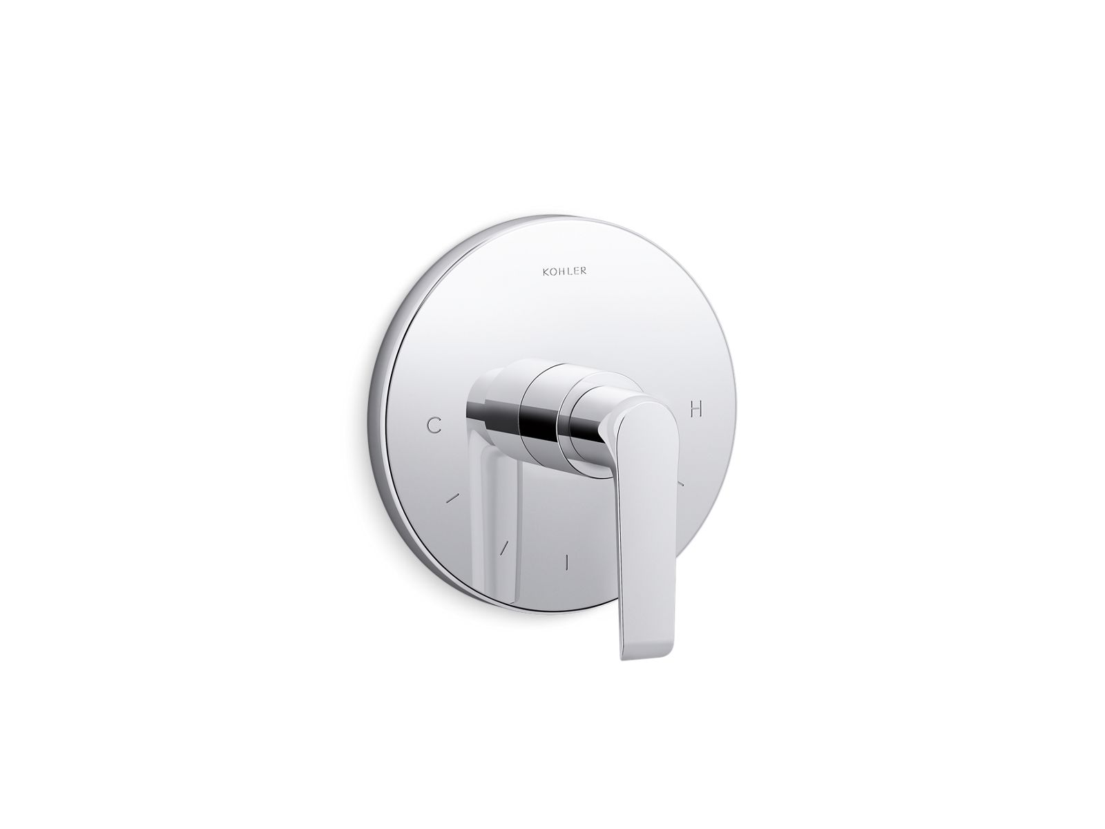 KOHLER K-T97022-4-CP Avid Mastershower Temperature Control Valve Trim - Polished Chrome