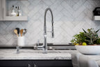 KOHLER K-29106-CP Bellera Semi-Professional Kitchen Sink Faucet With Three-Function Sprayhead - Polished Chrome