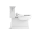 KOHLER K-5724-0 Purewash M250 Elongated Manual Bidet Toilet Seat - White