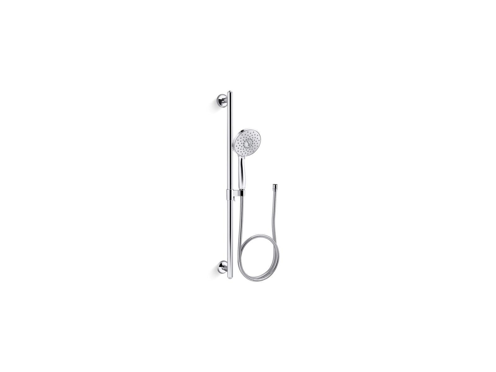 KOHLER K-22177-G-CP Forte 30" Four-Function Handshower Kit, 1.75 Gpm - Polished Chrome
