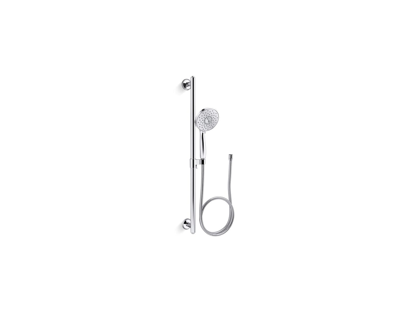 KOHLER K-22177-G-CP Forte 30" four-function handshower kit, 1.75 gpm - Polished Chrome