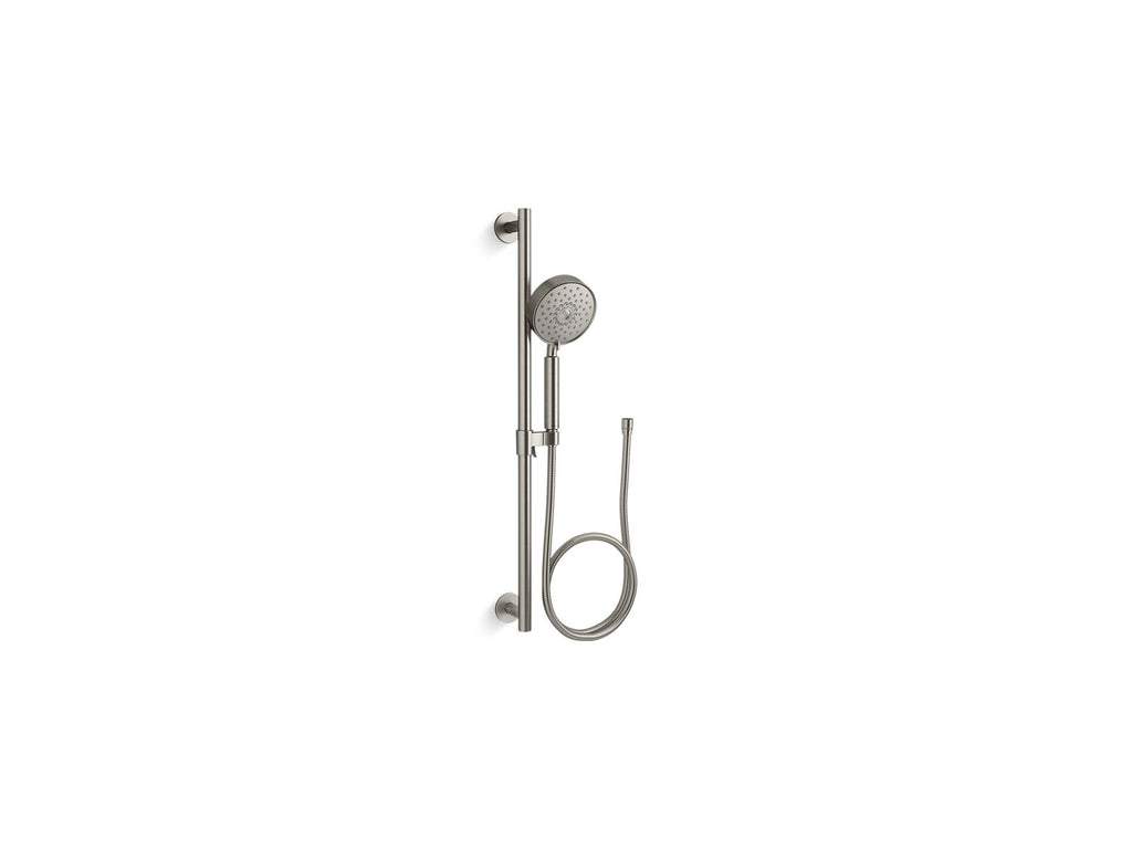 KOHLER K-22178-BN Purist 30" Four-Function Handshower Kit, 2.5 Gpm - Vibrant Brushed Nickel