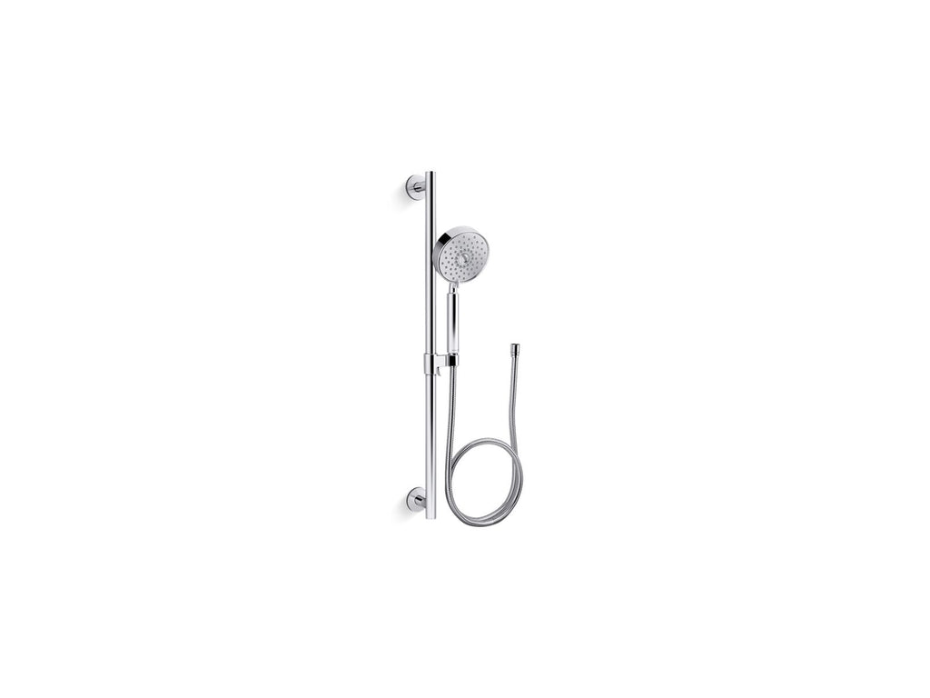 KOHLER K-22178-BL Purist 30" Four-Function Handshower Kit, 2.5 Gpm - Matte Black