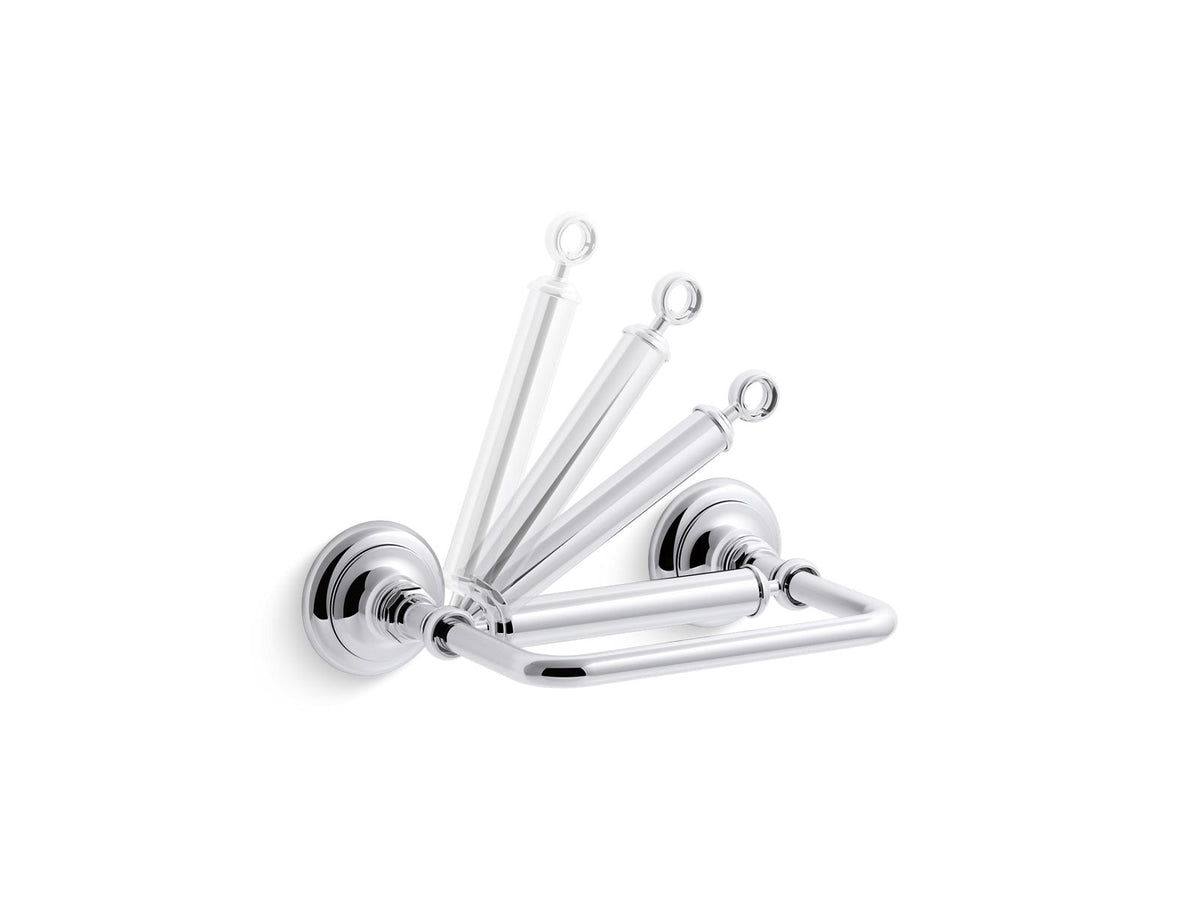 KOHLER K-72573-AF Artifacts Pivoting Toilet Paper Holder - Vibrant French Gold
