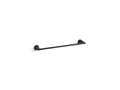 KOHLER K-24755-BL Modern 18" Towel Bar In Matte Black