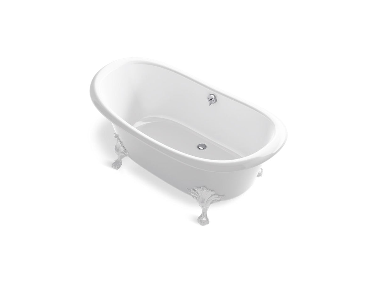KOHLER K-21000-W-0 Artifacts 66-1/8" X 32-1/2" Freestanding Bath - White