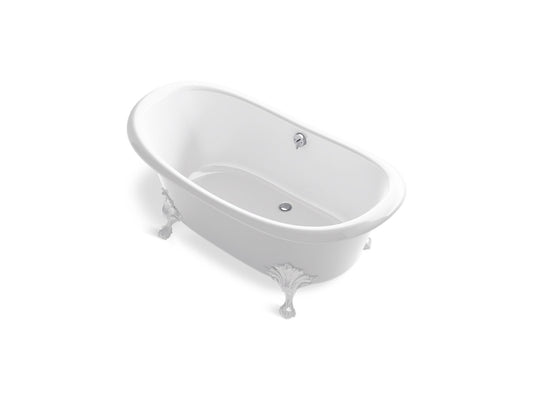 KOHLER K-21000-W-0 Artifacts 66-1/8" x 32-1/2" freestanding bath - White