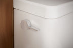 KOHLER K-78080-96 Reach One-Piece Compact Elongated Toilet With Skirted Trapway, 1.28 Gpf - Biscuit