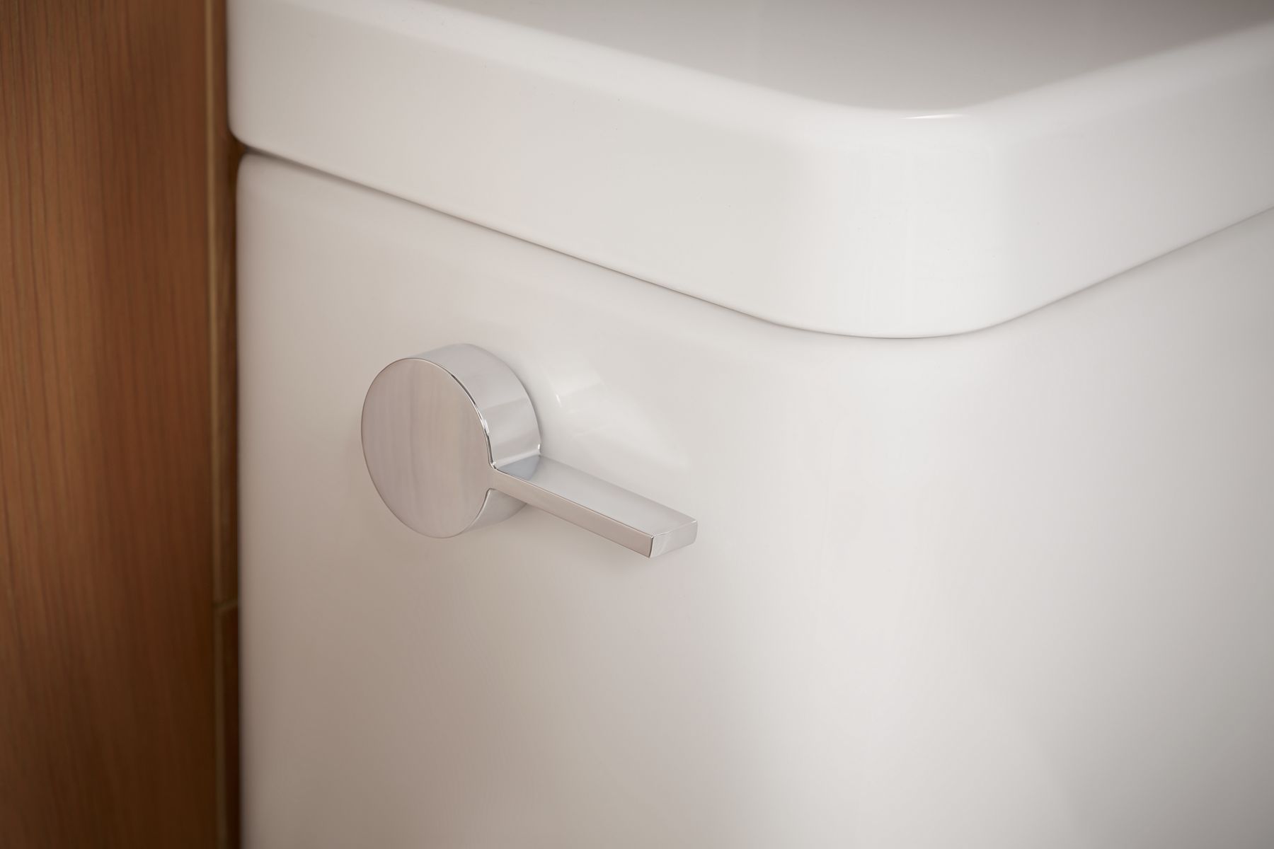 KOHLER K-78080-96 Reach One-Piece Compact Elongated Toilet With Skirted Trapway, 1.28 Gpf - Biscuit