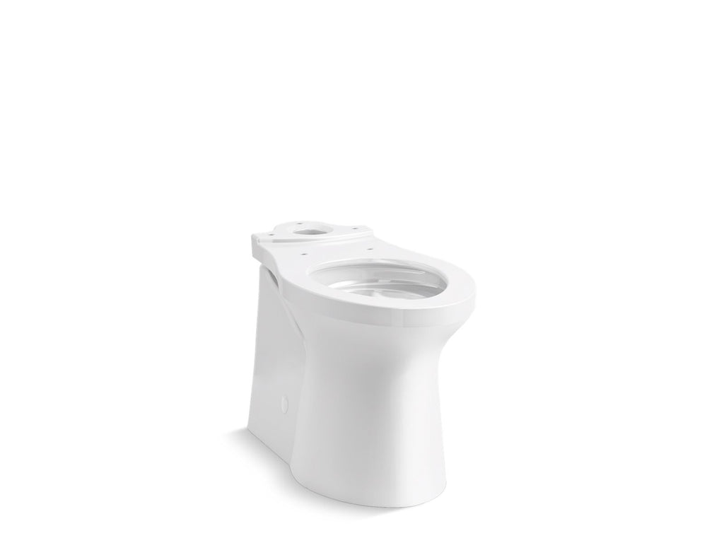 KOHLER K-20148-7 Betello Elongated Toilet Bowl With Skirted Trapway - Black Black