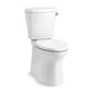 KOHLER K-20197-RA-0 Betello Two-Piece Elongated Toilet With Skirted Trapway, 1.28 Gpf In White