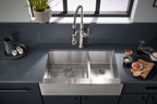 KOHLER K-77515-CP Tournant Semi-Professional Kitchen Sink Faucet With Three-Function Sprayhead - Polished Chrome