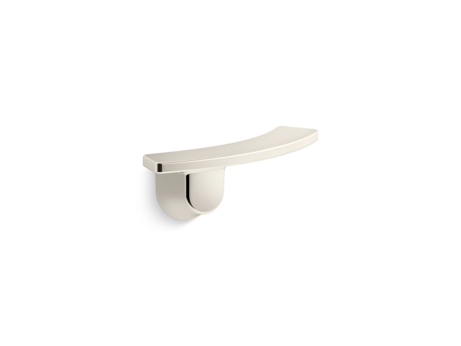 KOHLER K-21261-R-SN Betello Right-Hand Trip Lever - Vibrant Polished Nickel