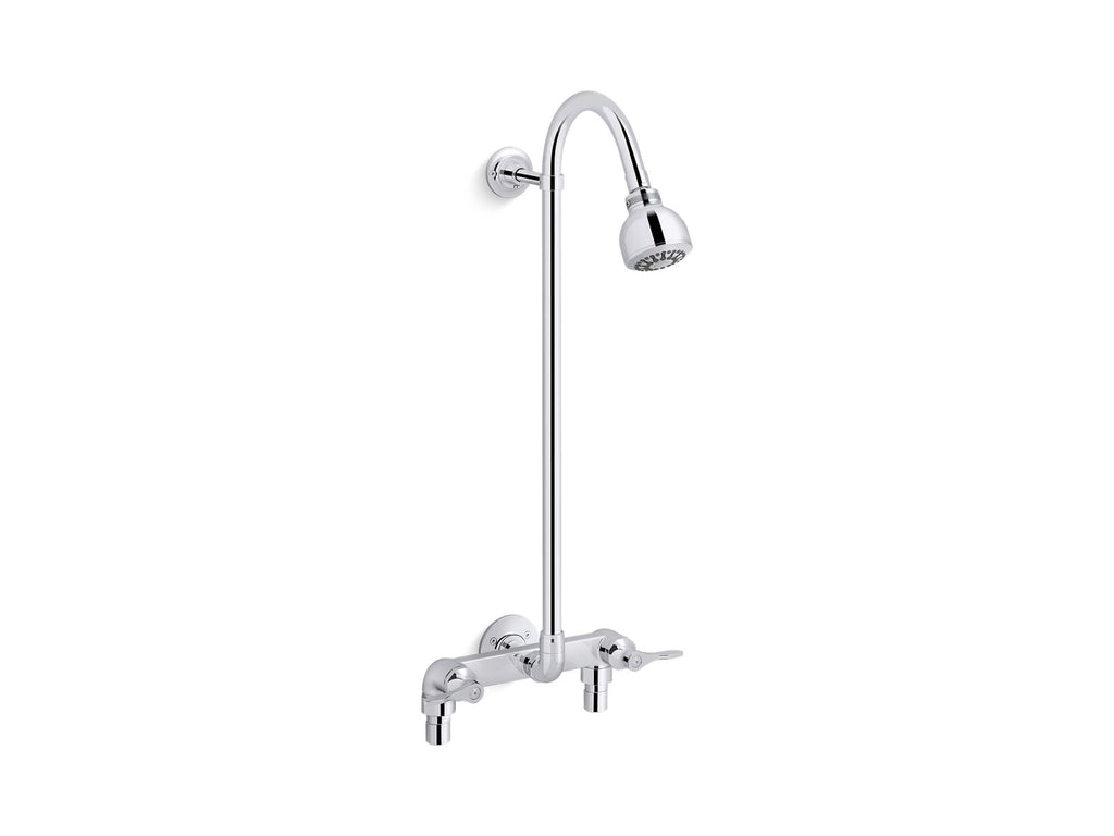 KOHLER K-630T40-4AG-CP Triton Bowe Industrial Exposed Shower - Polished Chrome