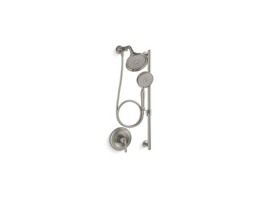 KOHLER K-22179-BN Bancroft Showering Kit, 2.5 Gpm In Vibrant Brushed Nickel