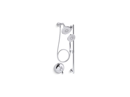 KOHLER K-22180-G-CP Forte Showering kit, 1.75 gpm - Polished Chrome