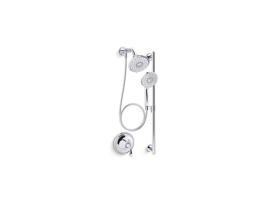 KOHLER K-22180-G-CP Forte Showering Kit, 1.75 Gpm In Polished Chrome