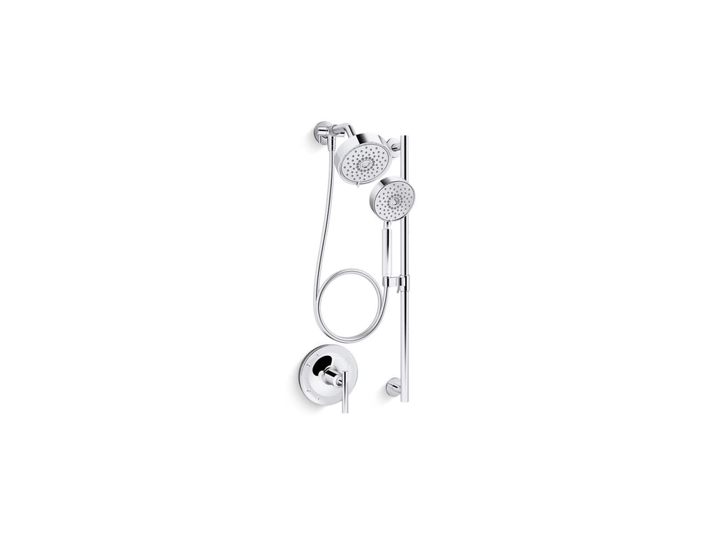 KOHLER K-22181-AF Purist Showering Kit, 2.5 Gpm - Vibrant French Gold