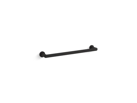 KOHLER K-97878-BL Kumin 18" Towel Bar In Matte Black