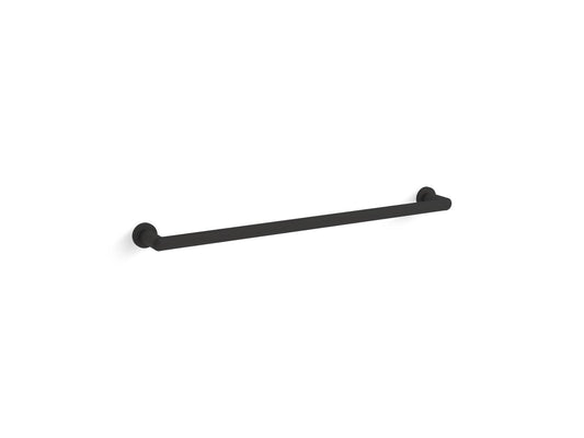 KOHLER K-97882-BL Kumin 24" Towel Bar In Matte Black