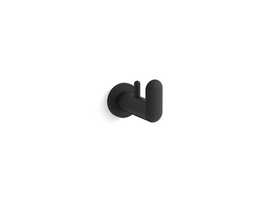 KOHLER K-97897-BL Kumin Robe Hook In Matte Black