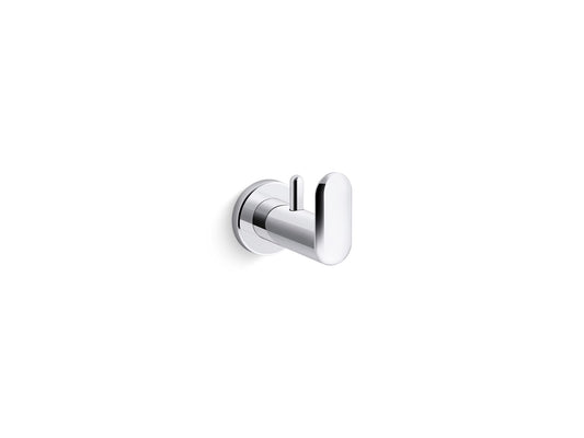 KOHLER K-97897-CP Kumin Robe Hook In Polished Chrome