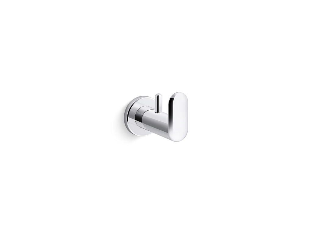 KOHLER K-97897-BL Kumin Robe Hook - Matte Black