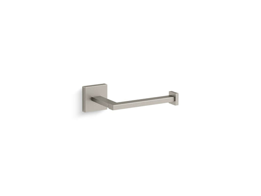 KOHLER K-23292-BN Square Toilet Paper Holder In Vibrant Brushed Nickel