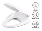 KOHLER K-8298-96 Purewash E590 Elongated Bidet Toilet Seat - Biscuit