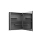 KOHLER K-81145-DA1 Maxstow 20" W X 24" H Medicine Cabinet In Dark Anodized Aluminum