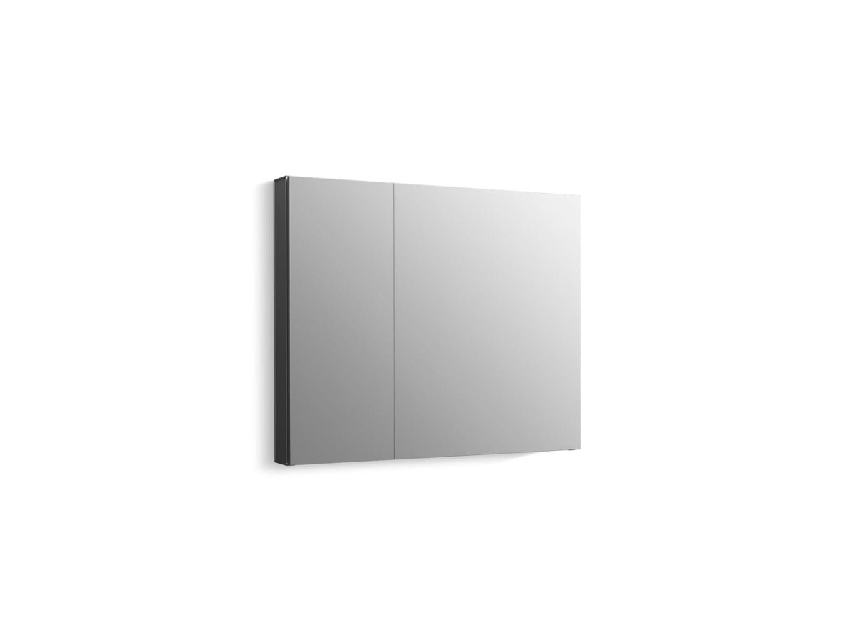 KOHLER K-81146-DA1 Maxstow 30" W X 24" H Medicine Cabinet - Dark Anodized Aluminum