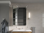 KOHLER K-81148-DA1 Maxstow 20" W X 40" H Medicine Cabinet - Dark Anodized Aluminum