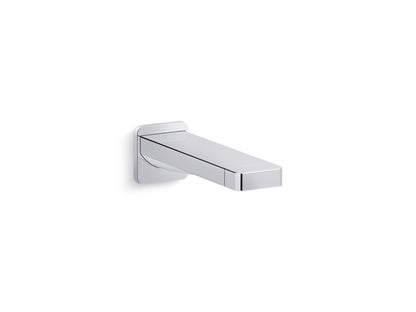 KOHLER K-23510-CP Parallel Wall-mount bath spout - Polished Chrome