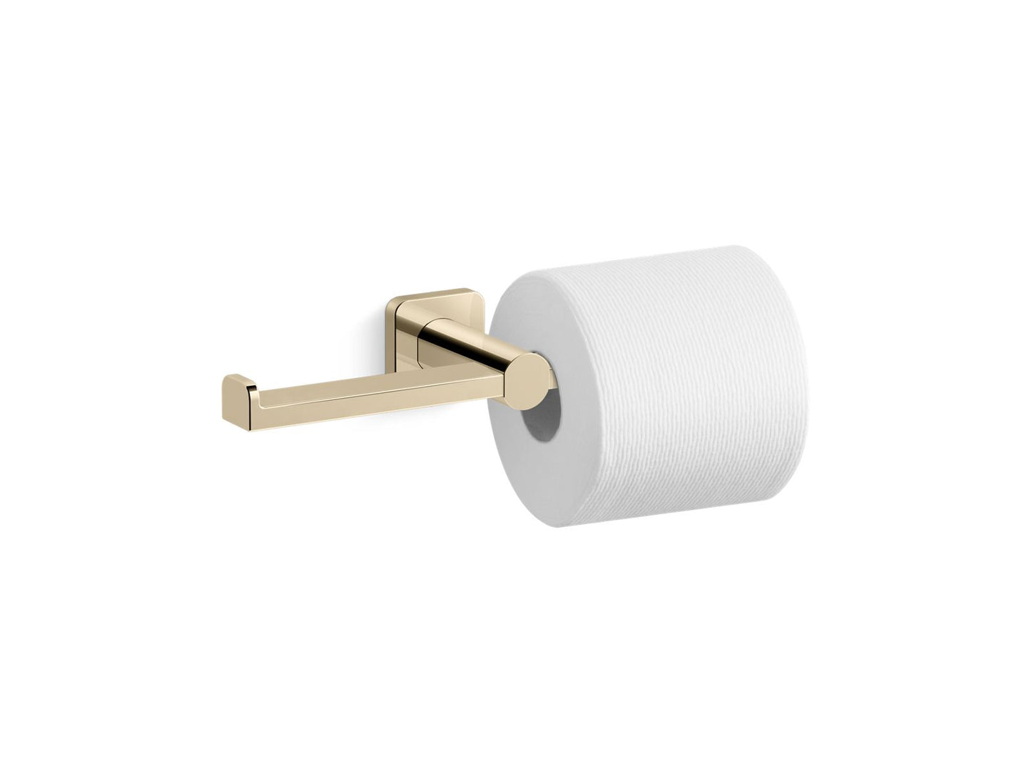 KOHLER K-21897-AF Parallel Double Toilet Paper Holder In Vibrant French Gold