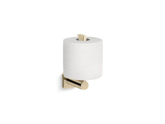 KOHLER K-23527-AF Parallel Vertical Toilet Paper Holder In Vibrant French Gold