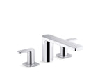 KOHLER K-27121-4-TT Parallel Deck-Mount Bath Faucet - Vibrant Titanium