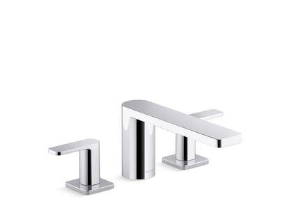 KOHLER K-27121-4-BN Parallel Deck-mount bath faucet - Vibrant Brushed Nickel