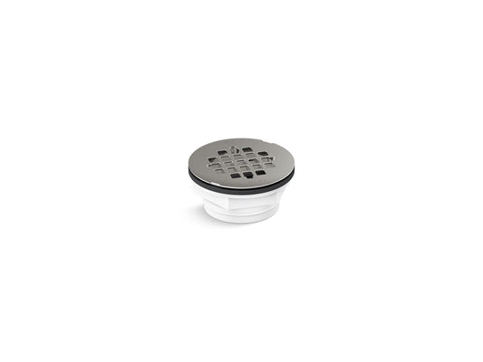 KOHLER K-22676-BS Round Pvc Shower Receptor Drain In Brushed Stainless