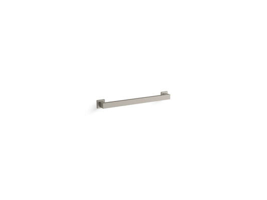 KOHLER K-23294-BN Square 18" Grab Bar In Vibrant Brushed Nickel