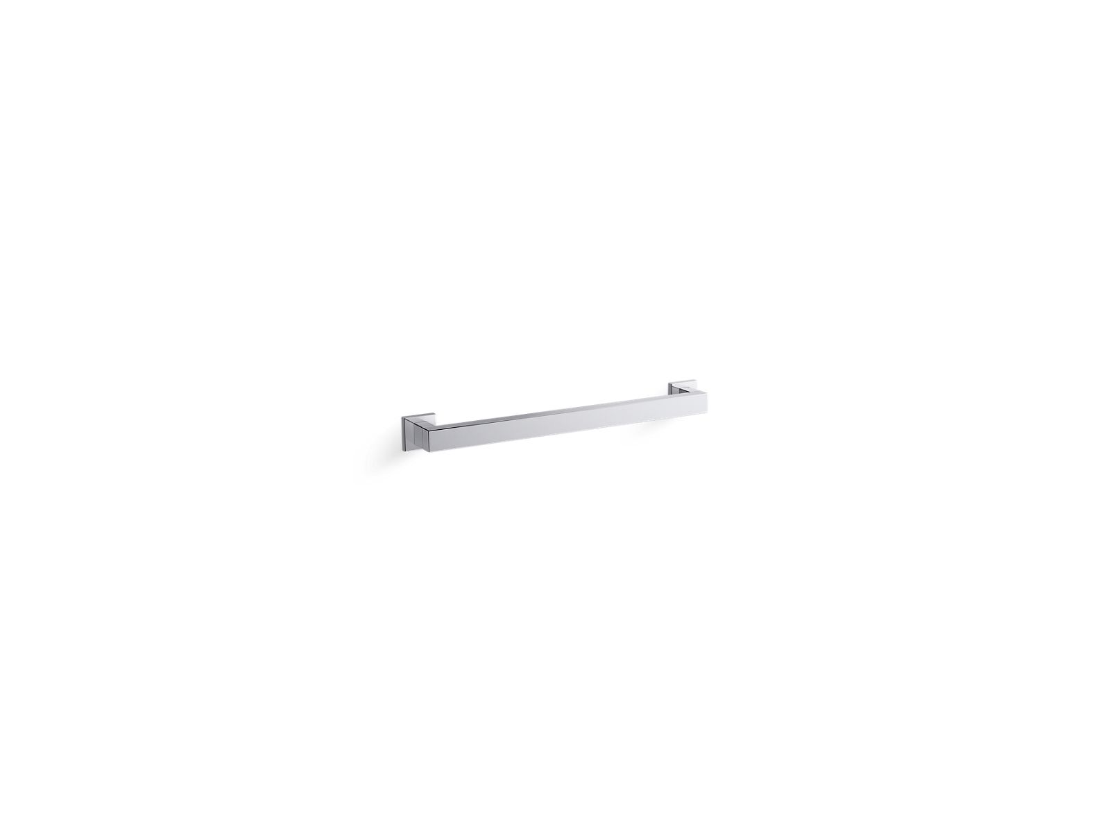 KOHLER K-23294-CP Square 18" Grab Bar - Polished Chrome