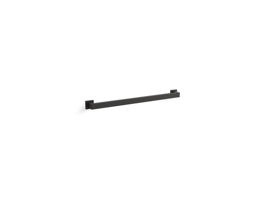 KOHLER K-23295-BL Square 24" Grab Bar In Matte Black