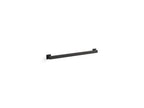 KOHLER K-23295-BL Square 24" Grab Bar - Matte Black