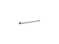 KOHLER K-23295-BN Square 24" Grab Bar - Vibrant Brushed Nickel